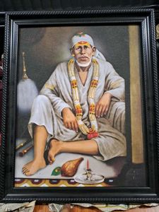 Framed Sai Baba Painting