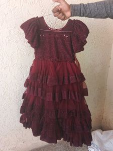Sparkling Tiered Lehenga Skirt