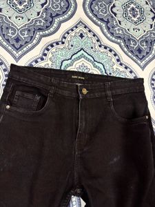 Classic Black Denim Jeans
