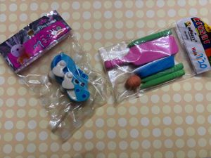 sale/Mini Cricket rubber Set &amp; hippo