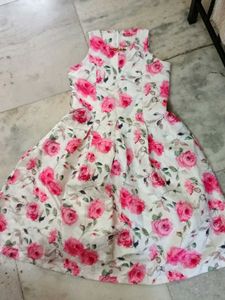 girls beautiful floral frock dress