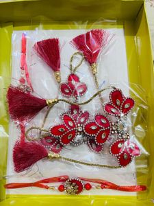Designer finger lumba&amp; Rakhi Set newwdttag