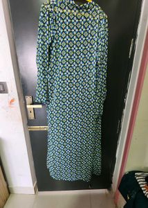 Stylish Geometric Print Long Shrug