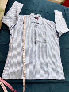 Peter England Striped Shirt