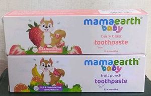 Mamaearth Baby Toothpaste Pack Of 4