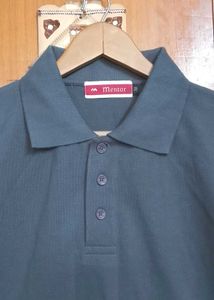 Men's Grey Polo T-Shirt