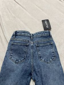 Zudio Faded Blue Skinny Fit Jeans