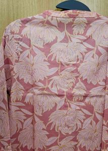 Elegant Floral Print Kurta