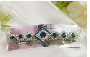 ✨ Pack of 4 Luxury Crystal Hair Clips