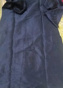 Elegant Navy Blue Kurta Set