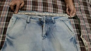 Light Wash Distressed Jeans