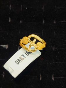 One Gram Gold Ring For Daily Use 6 Months Guarante
