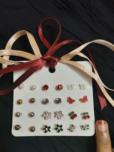 💖Cute earring Set - Butterfly, Cherry &amp; Flower💖
