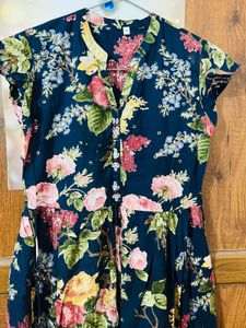 Floral Cotton Gown new