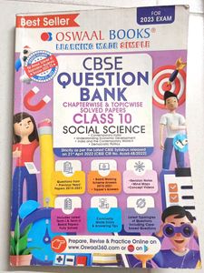 CBSE Question Bank Class 10 Social Sc