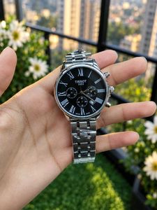 Tissot Chronograph Watch - Navy Dial PREMIUM FOR M