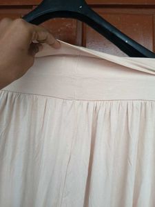 Comfortable Beige Palazzo Pants