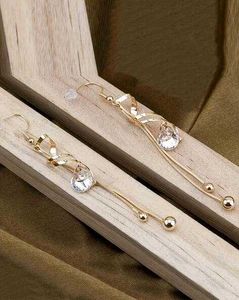 Jewels Galaxy Stone Studded Drop Earrings (NEW)