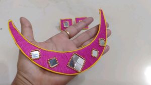 Silk Thread Navratri Necklace Set ✨😍