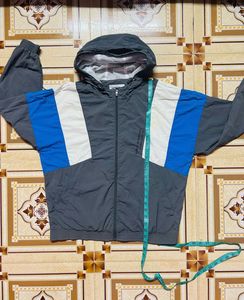 Men's womens Colorblock Hooded Jacket