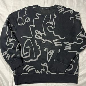 Urban Lines Stylish Sweatshirt