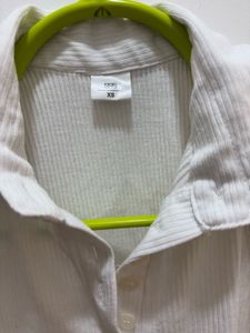 SSS Ribbed Collared Tank Top