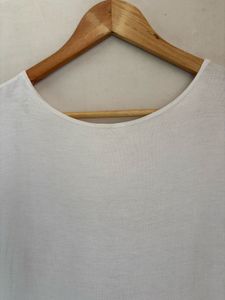 White "Like A Boss" Cropped T-Shirt