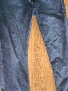 Men's Blue Washed Denim Jeans