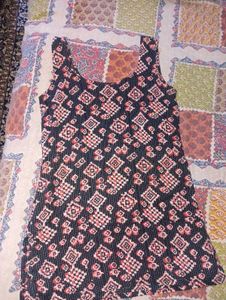 sleeveless handmade kurti🫶🏻