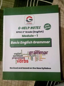 Basic English Grammar - RPSC 2nd Grade Notes