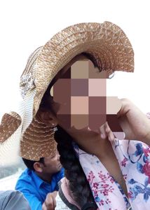 Brown Cap With Bow👒