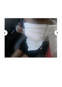Chic White One-Shoulder Top