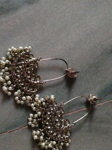 Beautiful Sky Blue Chandelier Earrings