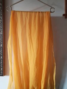 💝💝Yellow Chiffon Dupatta.sale 🙌