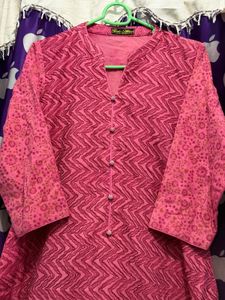 Vibrant Pink Ethnic Wear Set