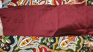 M size Elegant Cream &amp; Maroon Ethnic Kurta Set