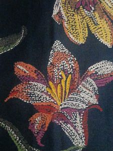 Floral Print Dress Material