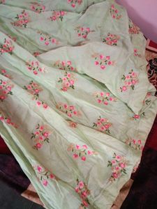 embroidery flared one piece ( ethnic gown) 😍