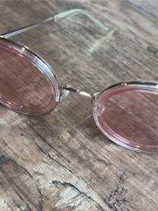 Miniso Round Pink Tint Sunglasses