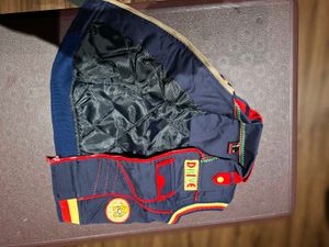 3 piece set with Yellow Tee, red pants