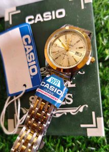 Casio Women Watch With Box &amp; Carry Bag