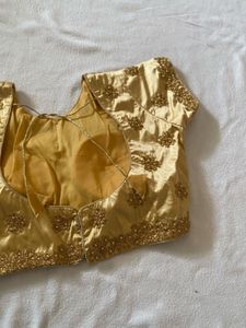 Golden Embellished Blouse