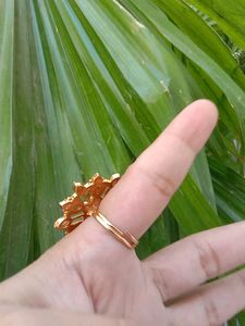Exquisite Ethnic Cocktail Ring