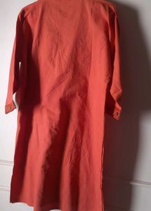 Unused Rust short embroidered Kurti.