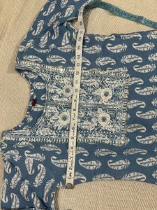 Blue Kurta