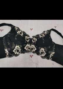 Elegant Black Embroidered top