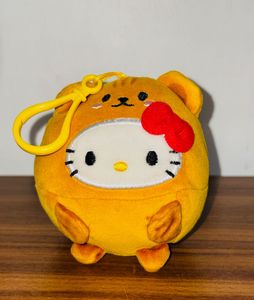 Hello Kitty Squishy Plush Keychain