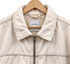 Premium Denim Harrington Jacket