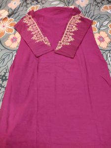 Elegant Embroidered Kurta