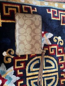Authentic Coach Wristlet Wallet